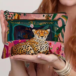 “Luxurious Lounging Leopard” Cosmetic Bag (BRAND-NEW!)